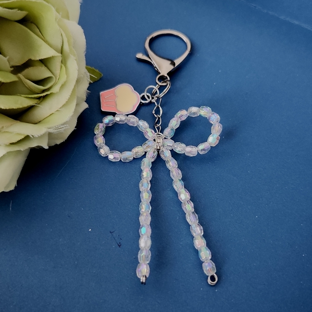 Sparkling Key Keychain Handcrafted